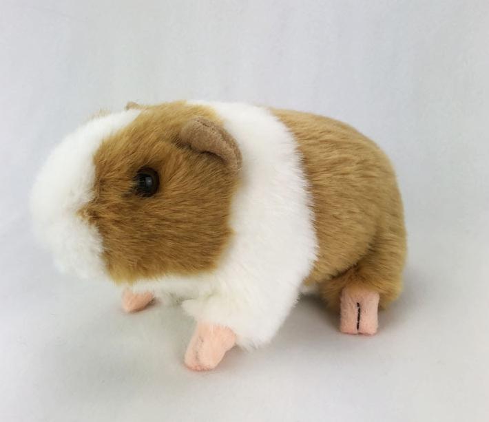 【那間模型】15公分 天竺鼠 老鼠 寵物鼠 娃娃 仿真 玩偶 寵物 絨毛 玩具