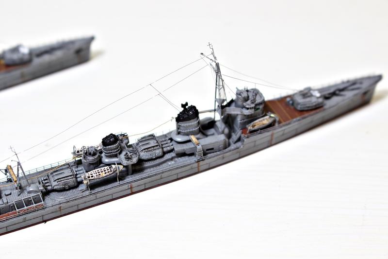 東方艦隊 1/700 日本帝國海軍 IJN 陽炎級/雪風號/濱風號/不知火 甲型驅逐艦 --手作藝品