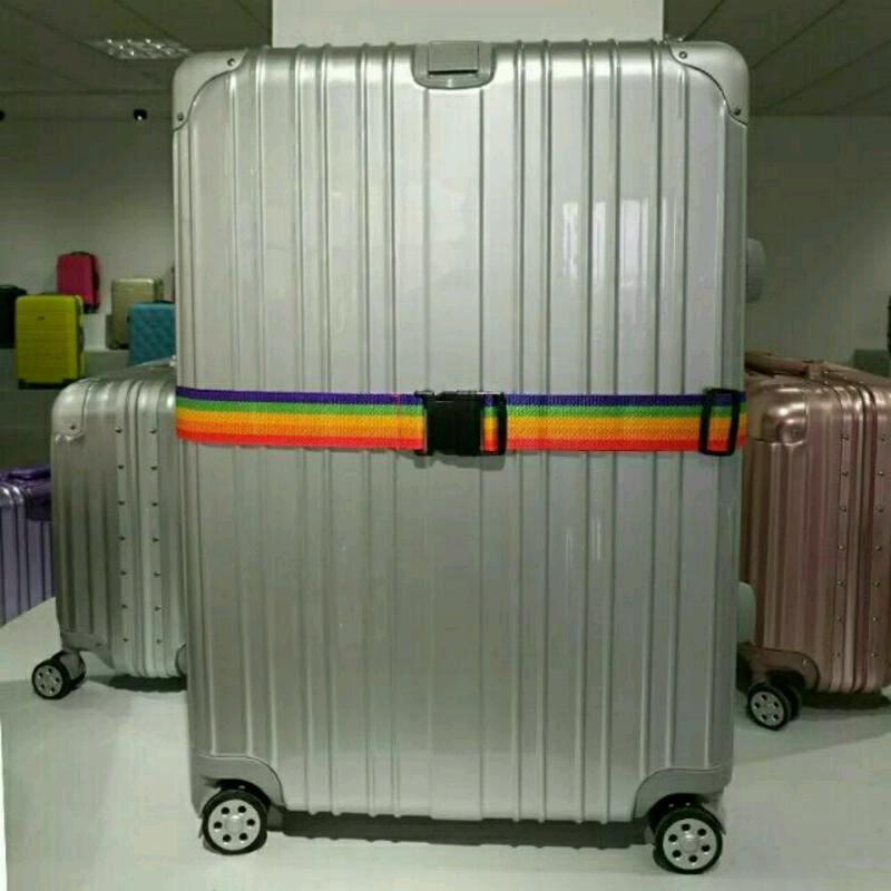 ✿現貨✿ 行李箱固定束帶  行李箱打包帶 捆綁帶 旅行箱 行李繩 可調長度 贈品