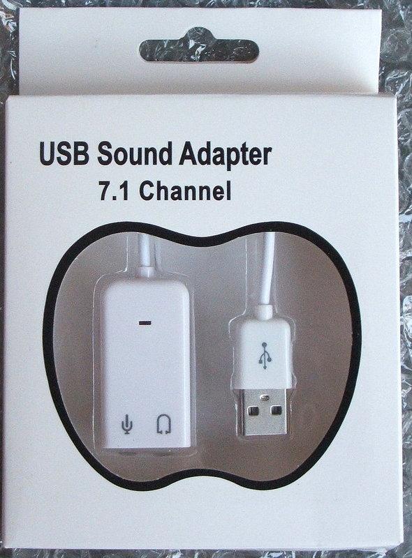 USB音效卡7.1聲道 外接獨立帶線音效卡免驅支持win7 立體聲聲卡