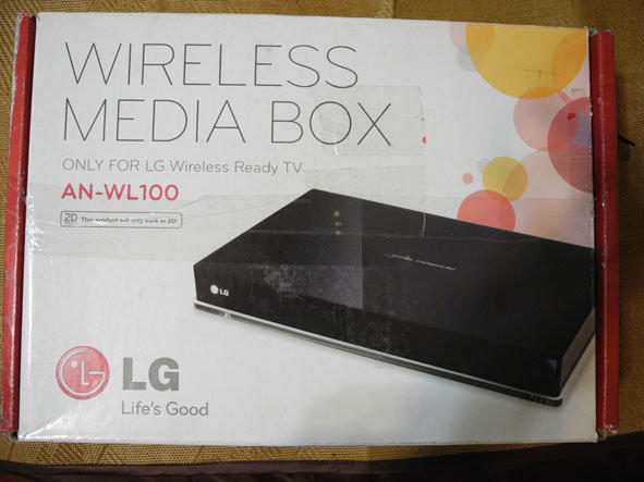 LG AN-WL100W無線多媒體視訊盒