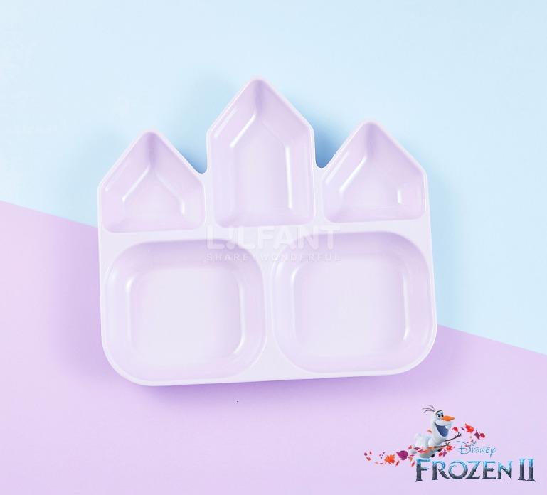 ♀高麗妹♀韓國 Disney FROZEN II 冰雪奇緣2 城堡五分格餐盤(預購)