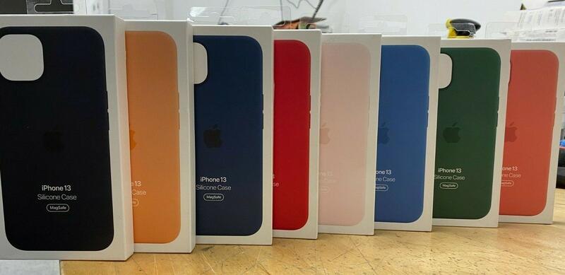 蘋果原廠矽膠保護殼iPhone 13 mini Pro Max用※台北快貨※Silicone Case MagSafe