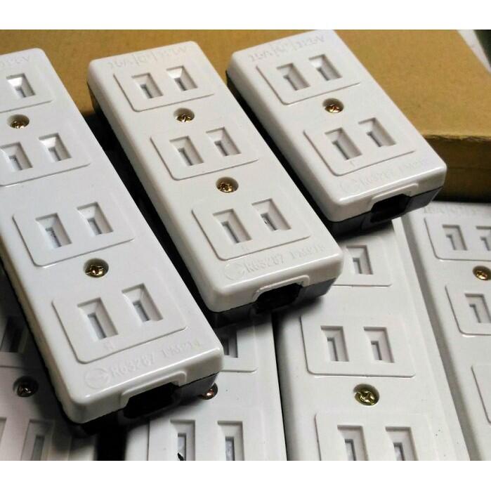 {岱順水電材料}~[電子零件]~ 2孔 2連 二連 貳連 電木 明插座15A 125V DIY延長線 另有3連 4連 | 露天市集 | 全台最 ...