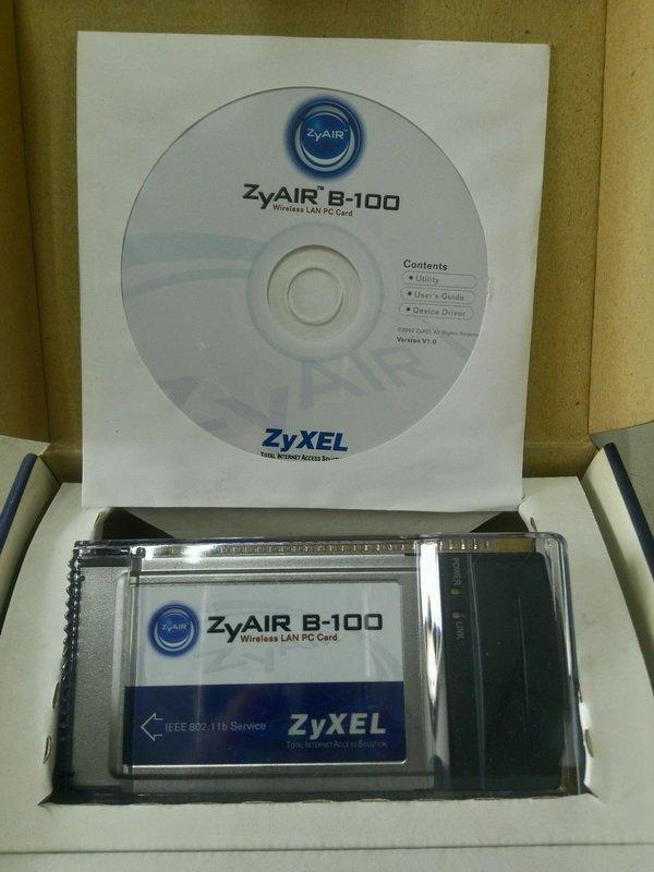 ZyAIR B-100 PCMCI 無線網卡 802.11b