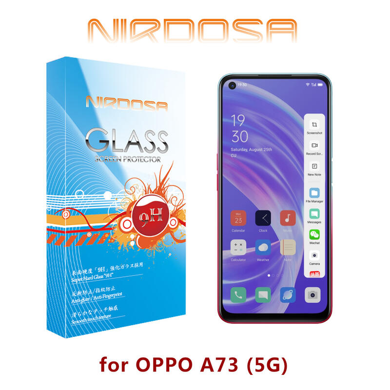 晴璇本舖【出清】NIRDOSA OPPO A73 (5G) 9H 鋼化玻璃 螢幕保護貼