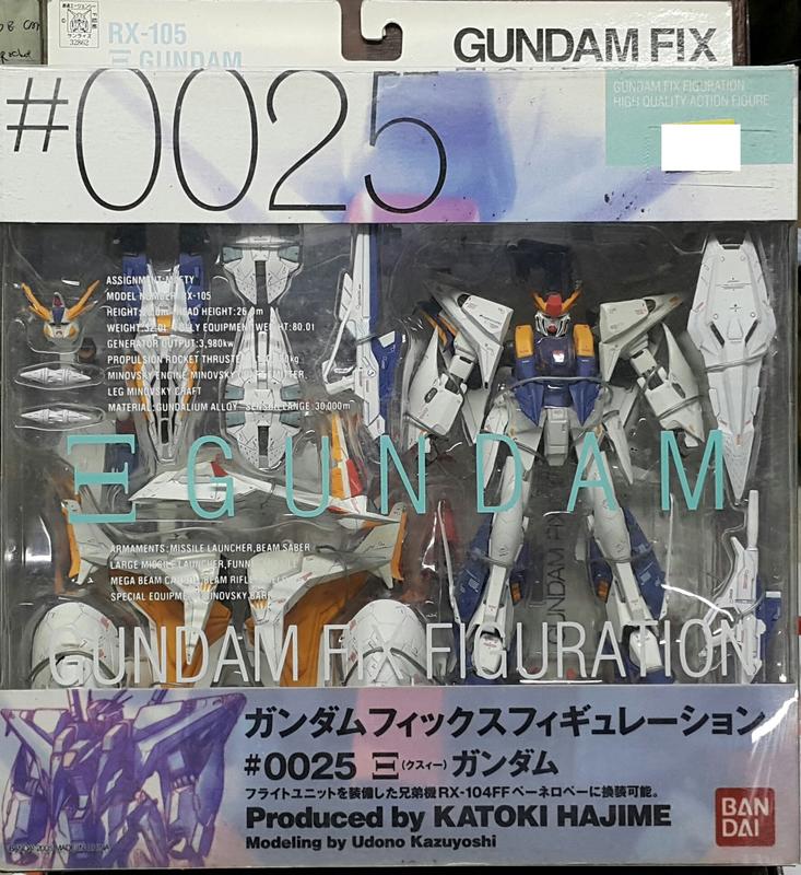 多金魚】全新BANDAI FIX GFF #0025 RX-105 GUNDAM 鋼彈閃光哈薩威馬夫