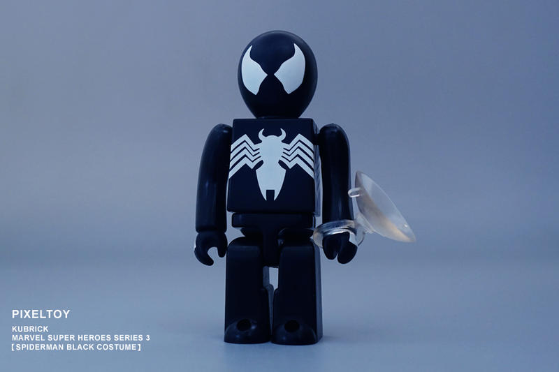 【MEDICOM TOY】KUBRICK SUPER HEROES 3【SPIDERMAN BLACK COSTUME】