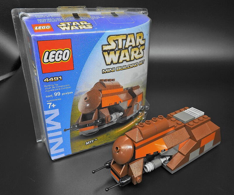 中古品 LEGO 2003年 4491 STAR WARS MTT 貿易聯盟運輸艇 樂高 星際大戰 載具