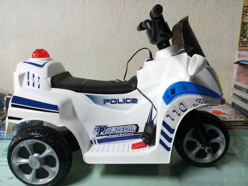 兒童電動車 三輪電動機車 警察機車