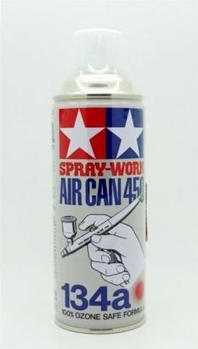 TAMIYA 田宮模型 74504 SPRAY WORK AIR CAN 450D 空氣罐