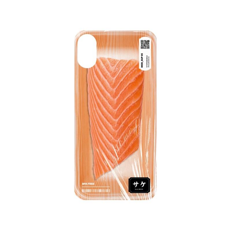 犀牛盾 Mod 防摔手機殼【客製背板】iPhone X - 生鮮超市 - 鮭魚