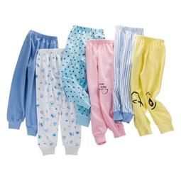 花露米 預購 兒童秋褲純棉單條男童線褲女童保暖褲寶寶棉毛褲全...