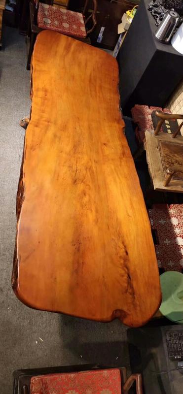 【木品覺】收藏級 紅豆杉 桌板 餐桌