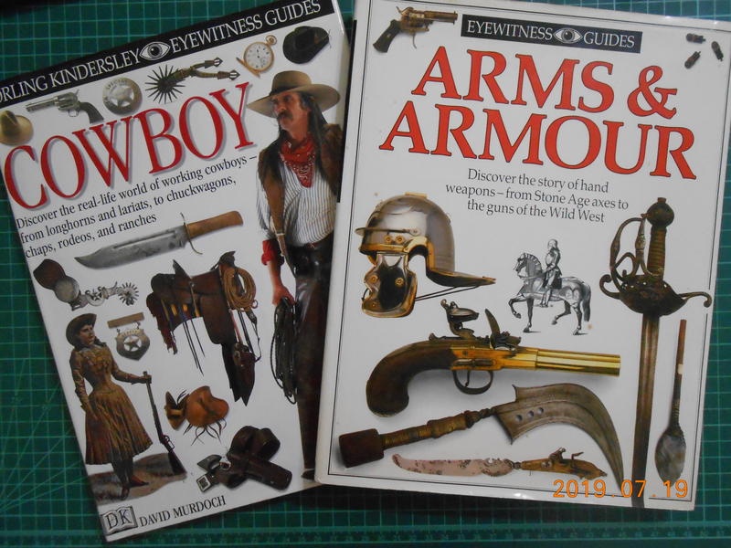 《ARMS & ARMOUR ~~COWBOY 》2本合售 Eyewitness Guides 【CS 超聖文化2讚】
