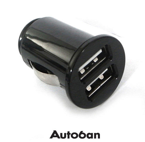 【★優洛帕-汽車用品★】Autoban WINE 2孔USB轉換充電器車充 點煙器(1000mA超快速充電)AW-Z32