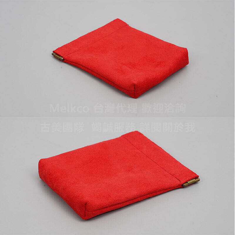 GMO 2免運 Vivo Y50 6.53吋 雙層絨布 收納袋彈片開口 紅色 金飾耳環吊飾鑰匙生活萬用小包