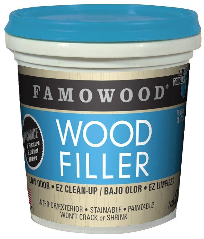 [台中電腦調色中心] FAMOWOOD美國仿木補土 水性木質補土 木料 木材 木工修補 填縫