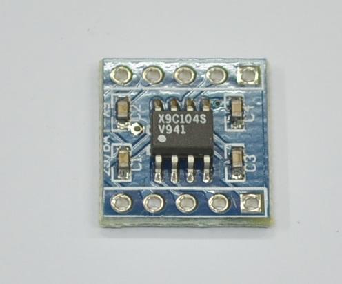 X9C104數位電位器模組 100KΩ 100階數位電位器 調節電橋平衡感測器Arduino【SF-09】