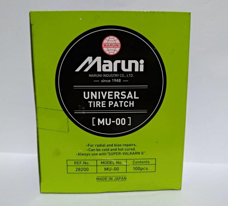 【鎮達】日本Maruni 補胎片MU-OO  補片直徑43mm  / 100PCS