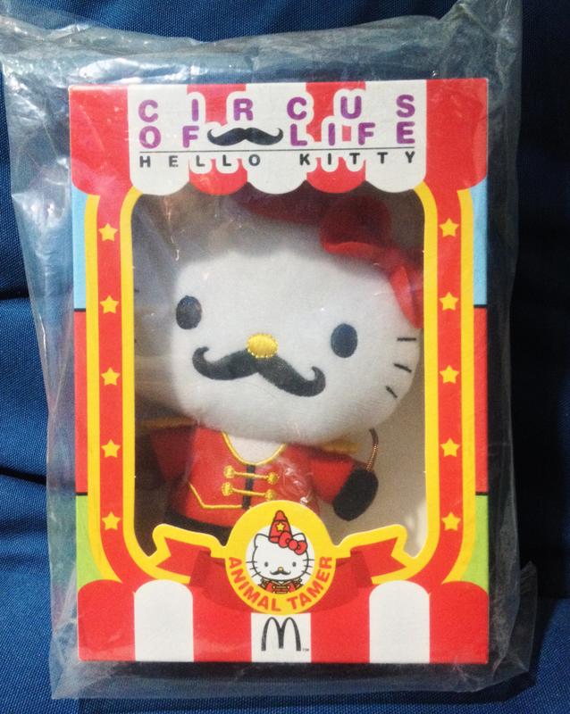 全新現貨有盒Hello Kitty麥麥幫馬戲團McDonald's麥當勞限量「馴獸師」(賣場另有魔術師炮彈飛人馴獸師)