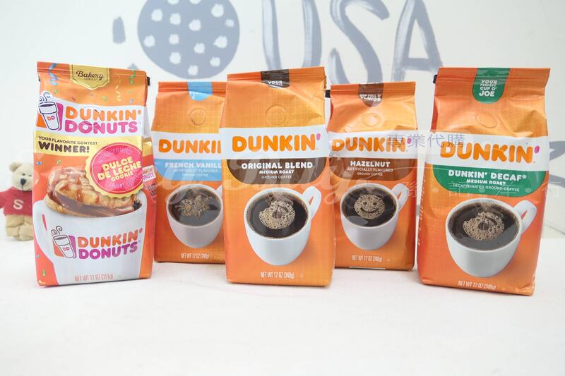 【Sunny Buy】◎預購◎ Dunkin Donuts DECAF 低咖啡因 原味 榛果 焦糖 肉桂 340g