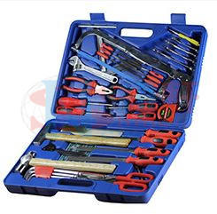紐軒金屬加工工具組 專用配套工具箱55件套，含26種必備常用工具