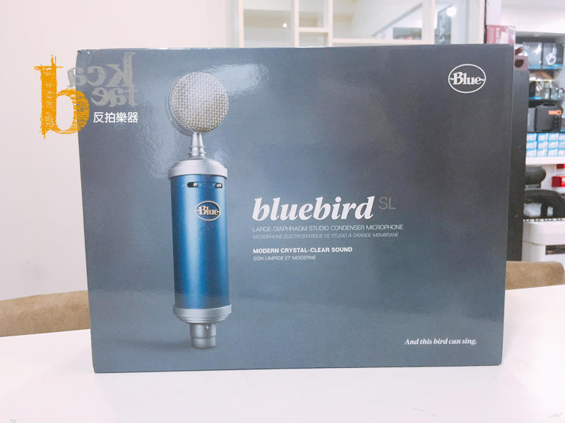 【反拍樂器】Blue Bluebird SL 電容式麥克風 公司貨 開發票