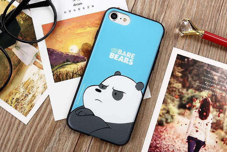 Apple iphonei6 i6plus i7 i7plus手機殼 保護套 可愛熊 熊貓 新品上市(現貨)