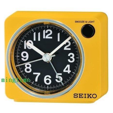 明時計商行【SEIKO】日本 精工 SEIKO BEEP聲響 LED照明 時鐘 鬧鐘 QHE100 QHE100Y