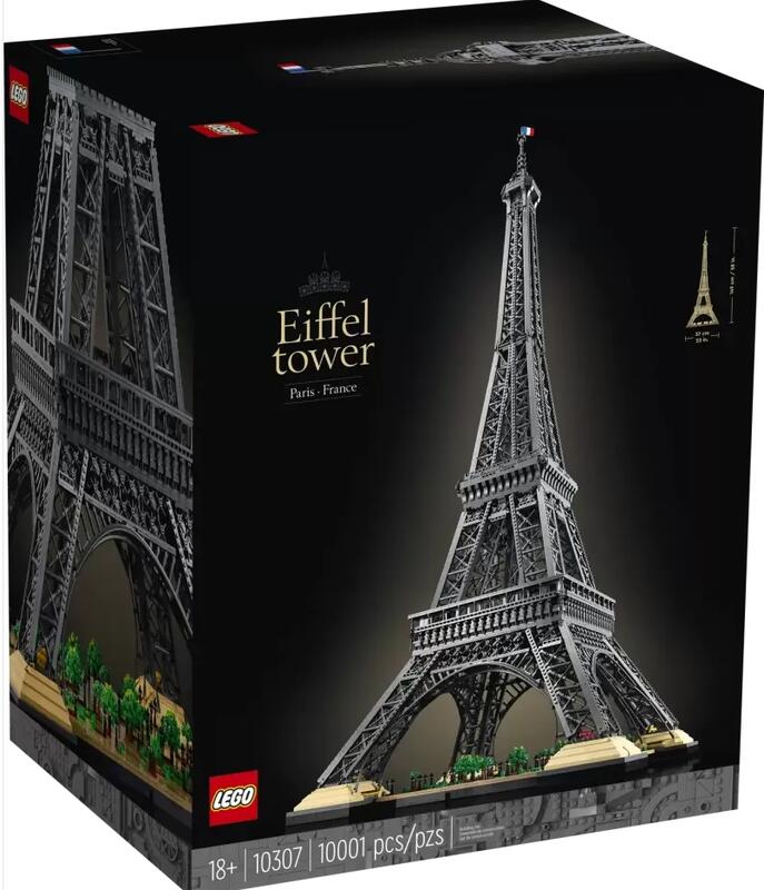 現貨 LEGO 樂高 10307 【樂高熊】 ICONS系列 艾菲爾鐵塔 Eiffel Tower 全新未拆 保證正版