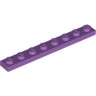 LEGO Medium Lavender Purple Plate 1x8 樂高中間薰衣草紫色 薄板薄片 4625022