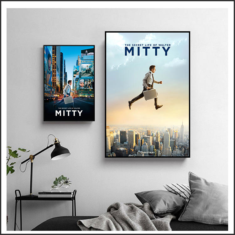白日夢冒險王 Mitty 海報 電影海報 藝術微噴 掛畫 嵌框畫 @Movie PoP 賣場多款海報#