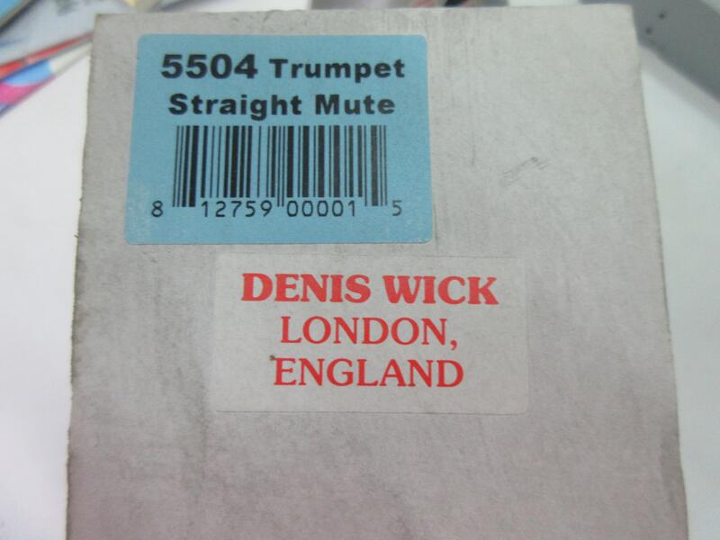 【台南宏隆音響樂器材料行】丹尼斯·威克 denis wick london england 滅音器