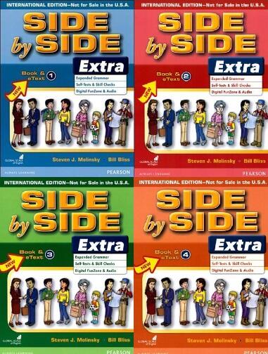 建宏>Side by Side Extra 3/e 1-4Book and(附序號/東華/9780134306513