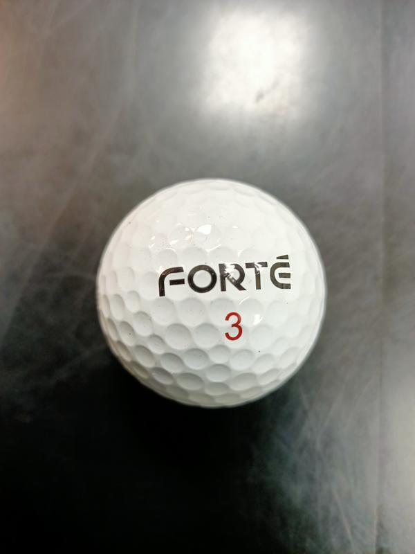 嚴選FORTE 6層高爾夫球  9.5~9.9成新  (多數近乎新球)  12顆