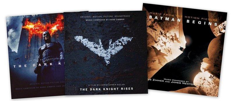 [預購] 開戰時刻 黑暗騎士 黎明昇起 原聲帶 3CD Batman Begins Dark Knight Rises