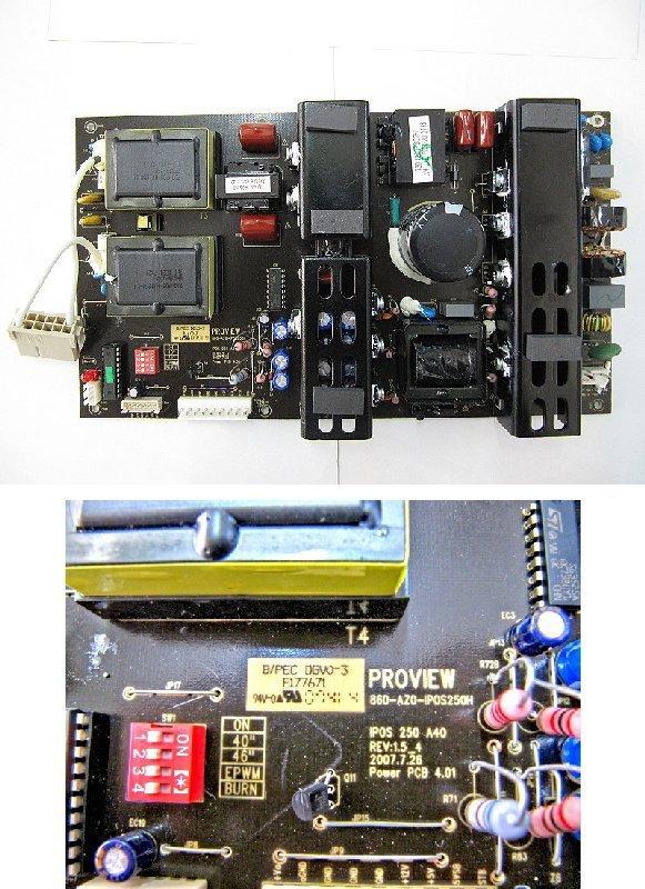 『正典UCHI電子』(40吋~46吋電源加高壓板)(大同、東元適用) 編號:IPOS250