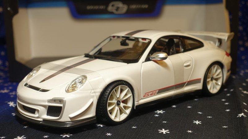 Maisto 1/18 1:18 Porsche 911 GT3 RS 4.0 保時捷 白色 (現貨)