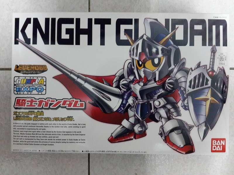 萬代EXPO限定SD Legend BB 370電鍍版騎士鋼彈Knight Gundam 傳說BB傳奇BB戰士 非真驅參