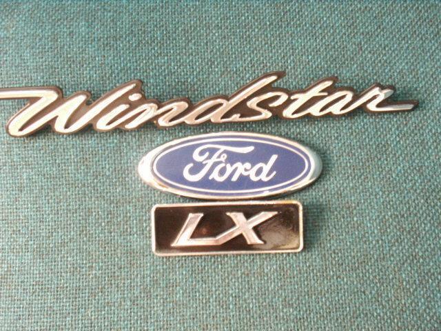 FORD福特WINDSTAR LX 車身銘牌-標誌.