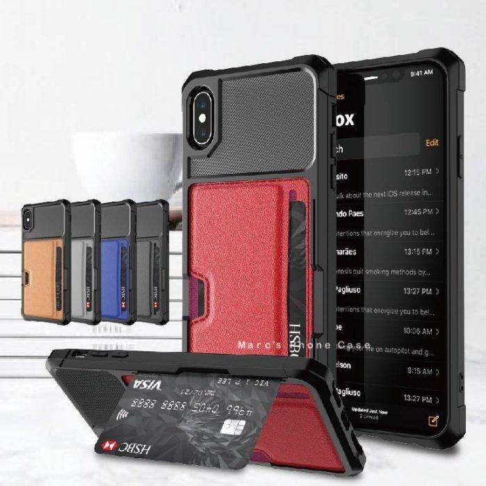 IPhone 11 Pro Xs Max XR 8 7 6 plus 插卡 後蓋式 皮套 手機套 手機殼 保護殼 保護套