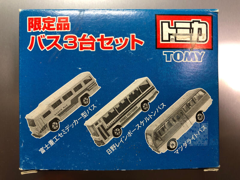 TOMICA多美小汽車日本昭和時期限定品巴士三台組(日本製)