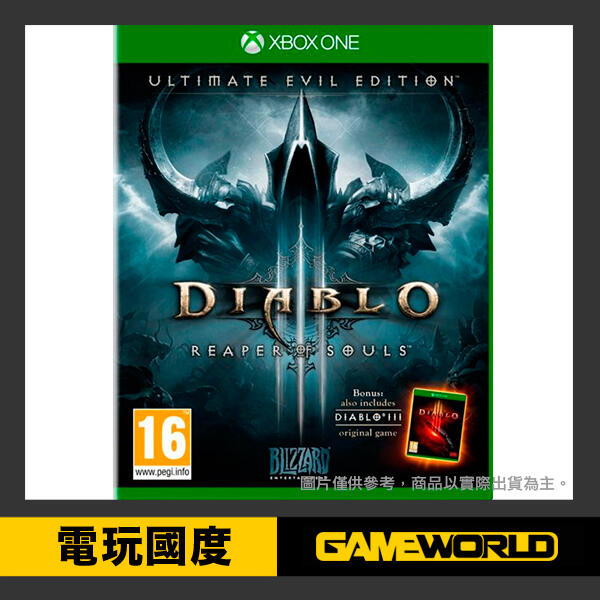 XONE 暗黑破壞神3：奪魂之鐮 / 終極邪惡版＊亞英版＊Diablo III: Ultimate 【電玩國度】