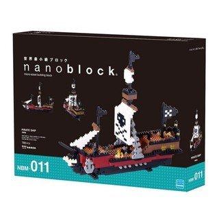 [玩樂高手附發票] 河田積木 nanoblock 積木 NBM-011 海盜船 絕版