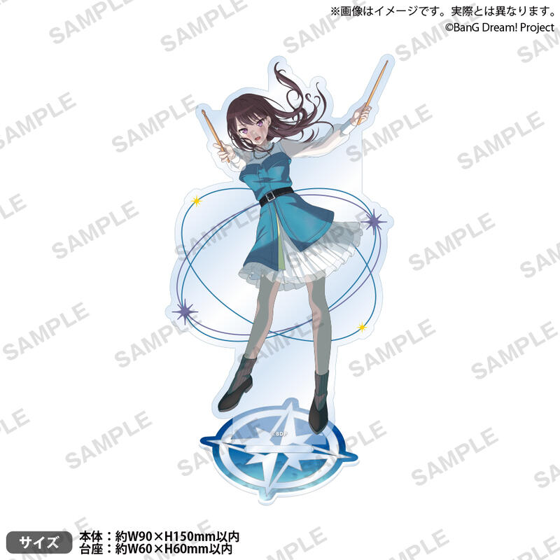 椎名立希 クリティカル 1枚 怨念事務所】現貨BanG Dream MyGO C103 壓克力立牌椎名立希