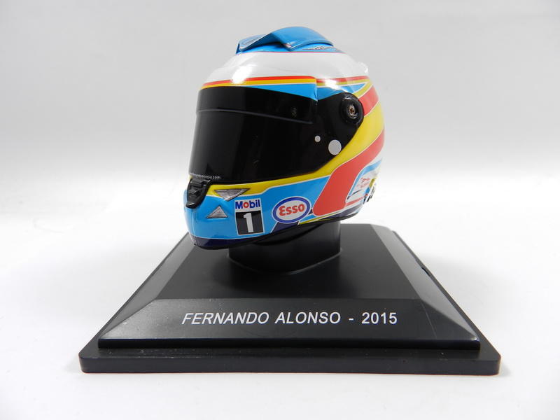 《烈馬驛站》1/5 F1 安全帽 Schuberth McLaren F.Alonso 2015 (Spark)