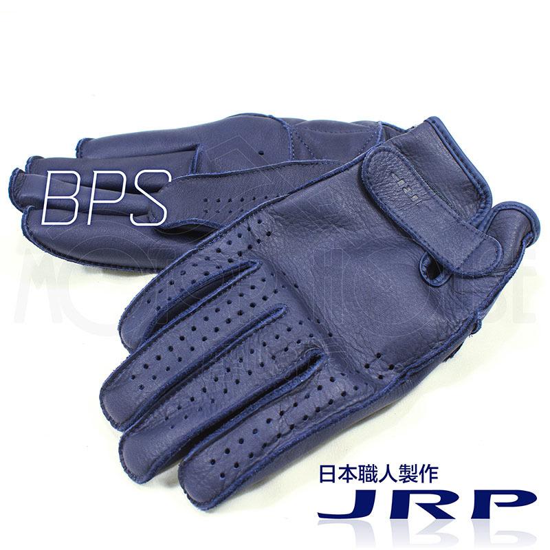 。摩崎屋。 日本香川縣 JRP BPS 湛藍 海軍藍 夏季,可水洗皮革手套 日本製造 經典外縫式剪裁 免運 湛藍