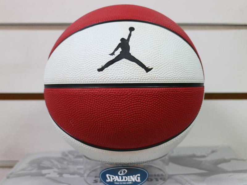 (缺貨勿下)NIKE JORDAN 3號小籃球 幼童球 紅白 J188461103 三號尺寸 另賣 斯伯丁 MOLTEN
