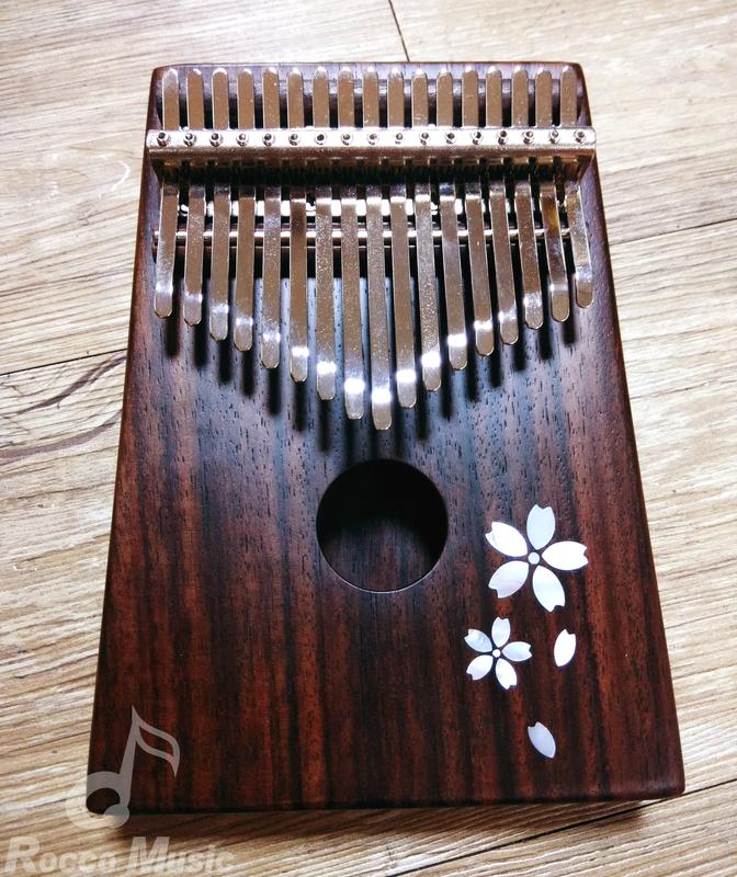 【羅可音樂工作室】ENYA 恩雅 17音 Kalimba 卡林巴琴 拇指琴 玫瑰木 單板 附厚琴包